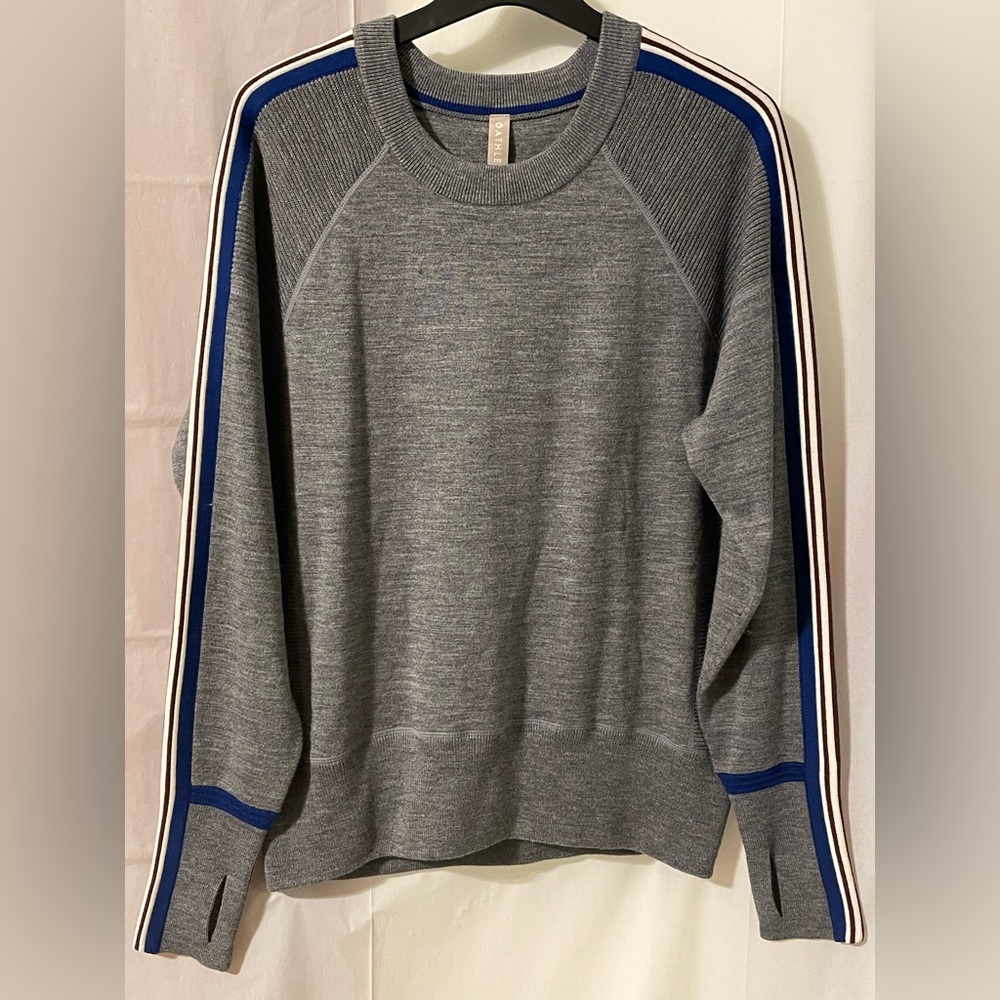 Athleta Canyon Colorblock Sweater Size M